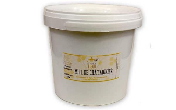 miel Châtaignier - seau de 3Kg